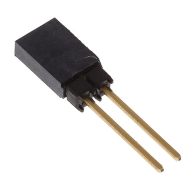 ESQ-102-14-G-S by Samtec Inc. - CONNECTOR SOCKET 2POS 0.1 GOLD PCB