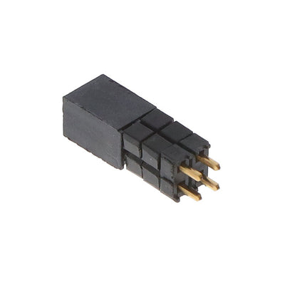 ESQ-102-33-G-D by Samtec Inc. - CONNECTOR SOCKET 4POS 0.1 GOLD PCB