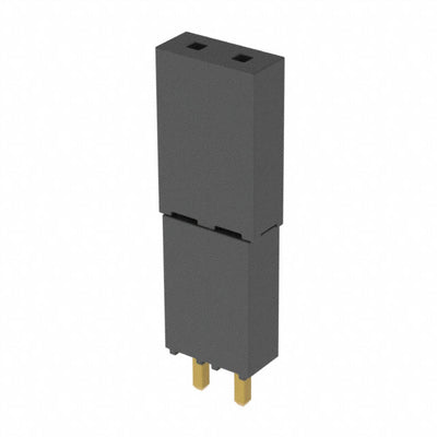 ESQ-102-33-G-S by Samtec Inc. - CONNECTOR SOCKET 2POS 0.1 GOLD PCB