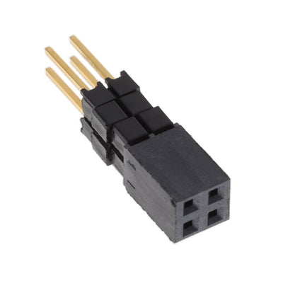ESQ-102-34-G-D by Samtec Inc. - CONNECTOR SOCKET 4POS 0.1 GOLD PCB