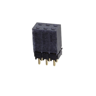 ESQ-103-12-G-D by Samtec Inc. - CONNECTOR SOCKET 6POS 0.1 GOLD PCB