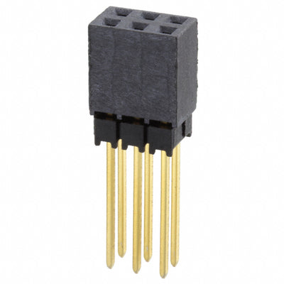 ESQ-103-14-G-D by Samtec Inc. - CONNECTOR SOCKET 6POS 0.1 GOLD PCB