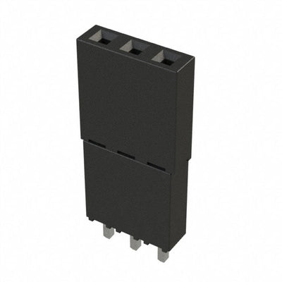 ESQ-103-33-T-S by Samtec Inc. - CONNECTOR SOCKET 3POS 0.1 TIN PCB