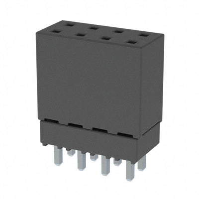 ESQ-104-12-L-D by Samtec Inc. - CONNECTOR SOCKET 8POS 0.1 GOLD PCB