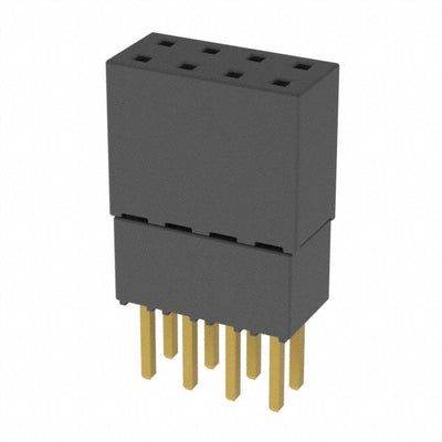 ESQ-104-23-G-D by Samtec Inc. - CONNECTOR SOCKET 8POS 0.1 GOLD PCB