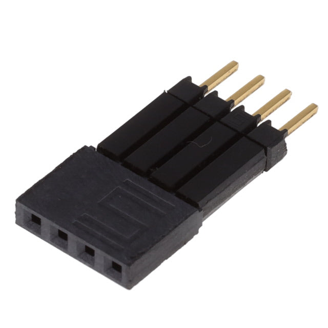 ESQ-104-44-G-S by Samtec Inc. - CONNECTOR SOCKET 4POS 0.1 GOLD PCB