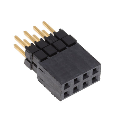 ESQ-104-48-G-D by Samtec Inc. - CONNECTOR SOCKET 8POS 0.1 GOLD PCB