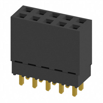 ESQ-105-12-L-D by Samtec Inc. - CONNECTOR SOCKET 10POS 0.1 GOLD PCB