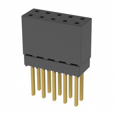 ESQ-105-13-G-D by Samtec Inc. - CONNECTOR SOCKET 10POS 0.1 GOLD PCB