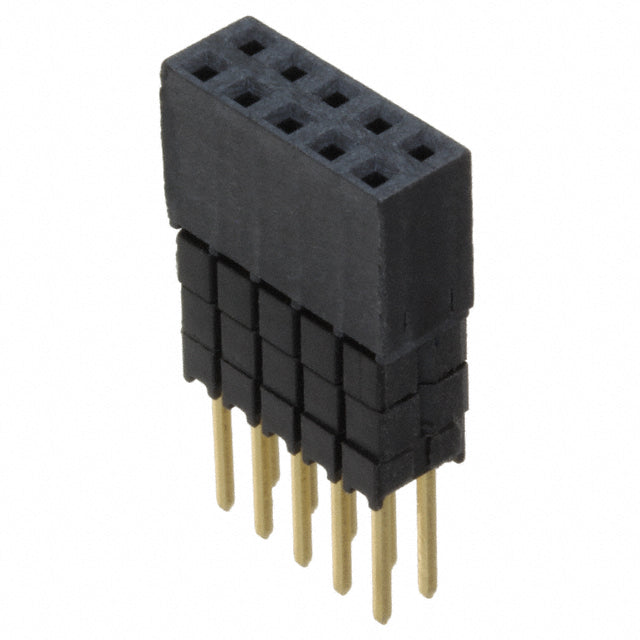 ESQ-105-34-G-D by Samtec Inc. - CONNECTOR SOCKET 10POS 0.1 GOLD PCB