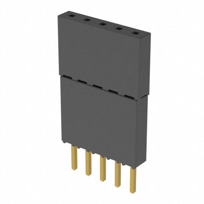 ESQ-105-44-G-S by Samtec Inc. - CONNECTOR SOCKET 5POS 0.1 GOLD PCB