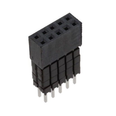 ESQ-105-44-S-D by Samtec Inc. - CONNECTOR SOCKET 10POS 0.1 GOLD PCB