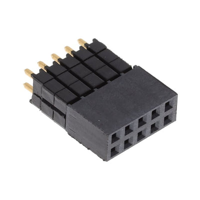 ESQ-105-58-G-D by Samtec Inc. - CONNECTOR SOCKET 10POS 0.1 GOLD PCB