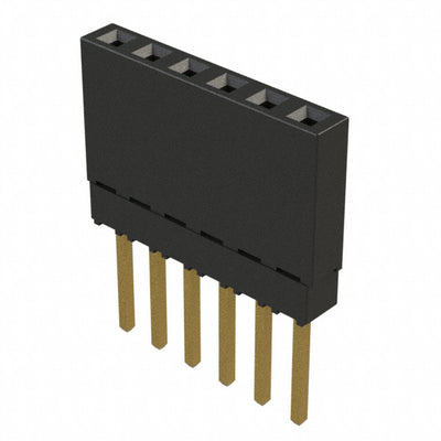 ESQ-106-13-G-S by Samtec Inc. - CONNECTOR SOCKET 6POS 0.1 GOLD PCB