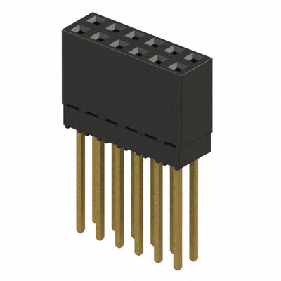 ESQ-106-14-G-D by Samtec Inc. - CONNECTOR SOCKET 12POS 0.1 GOLD PCB