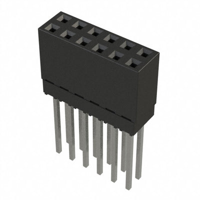 ESQ-106-14-T-D by Samtec Inc. - CONNECTOR SOCKET 12POS 0.1 TIN PCB