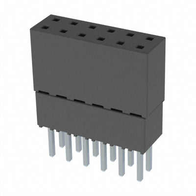 ESQ-106-23-S-D by Samtec Inc. - CONNECTOR SOCKET 12POS 0.1 GOLD PCB