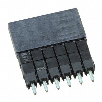 ESQ-106-33-T-S by Samtec Inc. - CONNECTOR SOCKET 6POS 0.1 TIN PCB