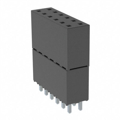 ESQ-106-33-L-D by Samtec Inc. - CONNECTOR SOCKET 12POS 0.1 GOLD PCB