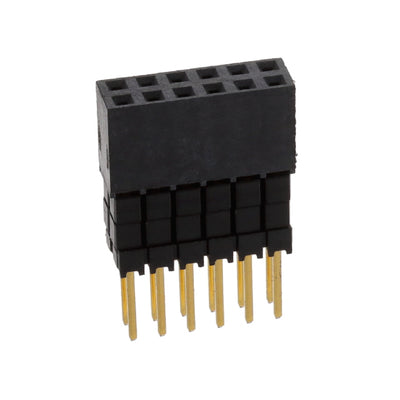 ESQ-106-34-G-D by Samtec Inc. - CONNECTOR SOCKET 12POS 0.1 GOLD PCB