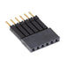 ESQ-106-44-G-S by Samtec Inc. - CONNECTOR SOCKET 6POS 0.1 GOLD PCB