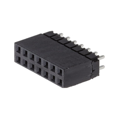 ESQ-107-12-S-D by Samtec Inc. - CONNECTOR SOCKET 14POS 0.1 GOLD PCB