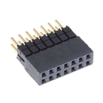 ESQ-107-23-G-D by Samtec Inc. - CONNECTOR SOCKET 14POS 0.1 GOLD PCB