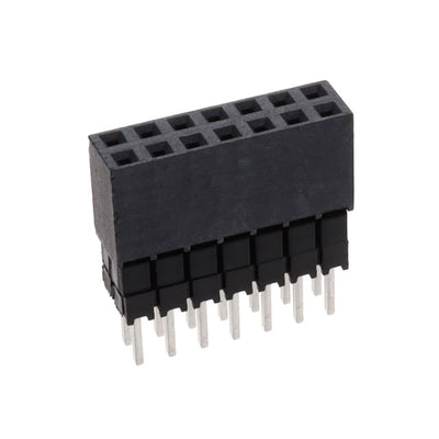 ESQ-107-23-L-D by Samtec Inc. - CONNECTOR SOCKET 14POS 0.1 GOLD PCB