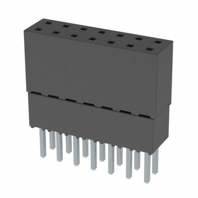 ESQ-107-23-T-D by Samtec Inc. - CONNECTOR SOCKET 14POS 0.1 TIN PCB