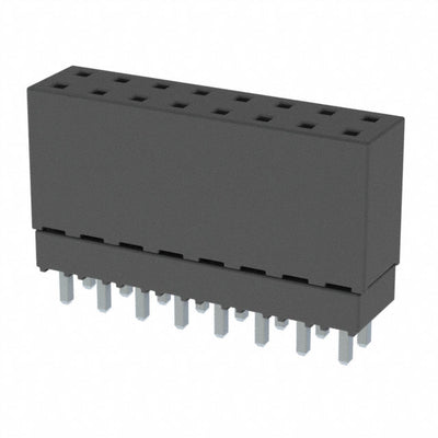 ESQ-108-12-L-D by Samtec Inc. - CONNECTOR SOCKET 16POS 0.1 GOLD PCB