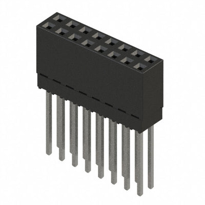 ESQ-108-14-T-D by Samtec Inc. - CONNECTOR SOCKET 16POS 0.1 TIN PCB