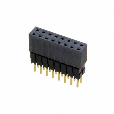 ESQ-108-23-G-D by Samtec Inc. - CONNECTOR SOCKET 16POS 0.1 GOLD PCB