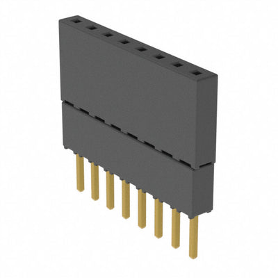 ESQ-108-23-G-S by Samtec Inc. - CONNECTOR SOCKET 8POS 0.1 GOLD PCB