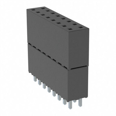 ESQ-108-33-L-D by Samtec Inc. - CONNECTOR SOCKET 16POS 0.1 GOLD PCB