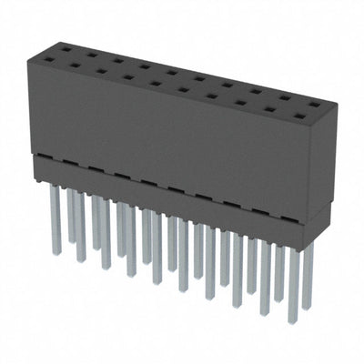 ESQ-110-13-T-D by Samtec Inc. - CONNECTOR SOCKET 20POS 0.1 TIN PCB