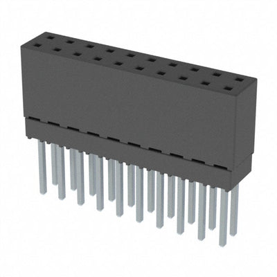 ESQ-110-13-S-D by Samtec Inc. - CONNECTOR SOCKET 20POS 0.1 GOLD PCB