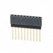 ESQ-110-14-G-S by Samtec Inc. - CONNECTOR SOCKET 10POS 0.1 GOLD PCB