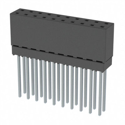 ESQ-110-14-S-D by Samtec Inc. - CONNECTOR SOCKET 20POS 0.1 GOLD PCB