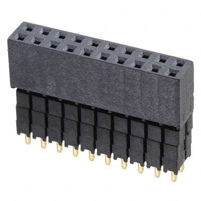 ESQ-110-33-G-D by Samtec Inc. - CONNECTOR SOCKET 20POS 0.1 GOLD PCB