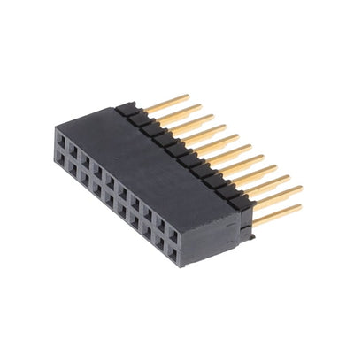 ESQ-110-38-G-D by Samtec Inc. - CONNECTOR SOCKET 20POS 0.1 GOLD PCB