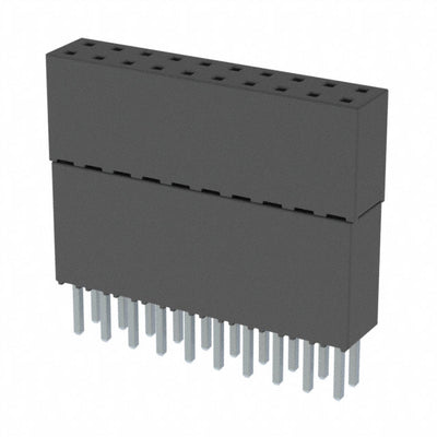 ESQ-110-44-S-D by Samtec Inc. - CONNECTOR SOCKET 20POS 0.1 GOLD PCB