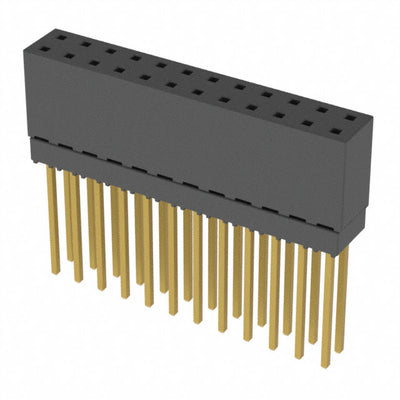 ESQ-112-14-G-D by Samtec Inc. - CONNECTOR SOCKET 24POS 0.1 GOLD PCB