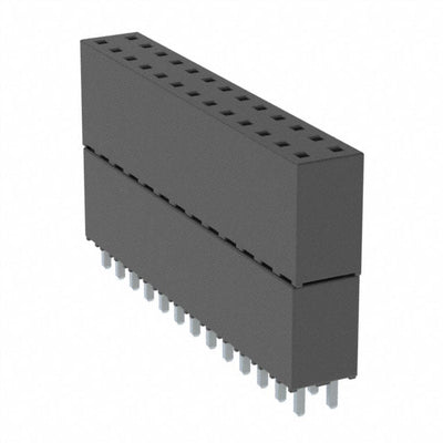 ESQ-113-33-S-D by Samtec Inc. - CONNECTOR SOCKET 26POS 0.1 GOLD PCB