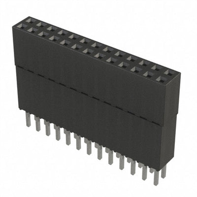 ESQ-113-44-T-D by Samtec Inc. - CONNECTOR SOCKET 26POS 0.1 TIN PCB