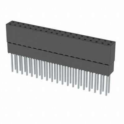 ESQ-119-24-T-D by Samtec Inc. - CONNECTOR SOCKET 38POS 0.1 TIN PCB
