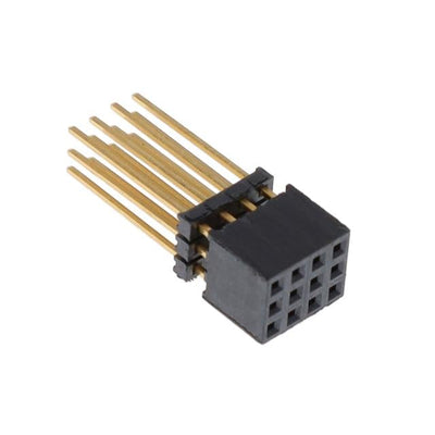 ESQT-103-02-G-Q-368 by Samtec Inc. - CONNECTOR SOCKET 12POS 0.079 GOLD PCB