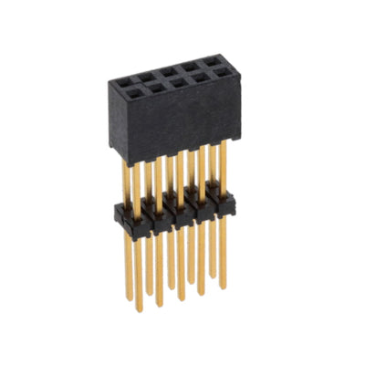 ESQT-105-02-G-D-540 by Samtec Inc. - CONNECTOR SOCKET 10POS 0.079 GOLD PCB