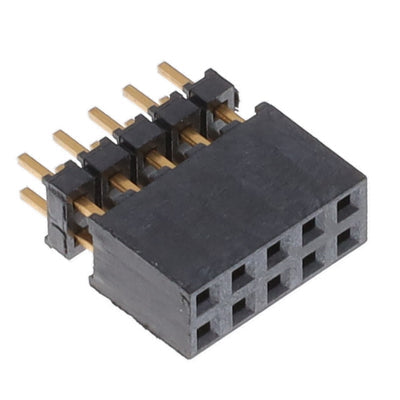 ESQT-105-03-G-D-368 by Samtec Inc. - CONNECTOR SOCKET 10POS 0.079 GOLD PCB