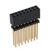 ESQT-108-02-G-D-368 by Samtec Inc. - CONNECTOR SOCKET 16POS 0.079 GOLD PCB
