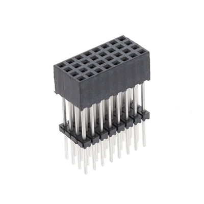 ESQT-108-02-L-Q-587 by Samtec Inc. - CONNECTOR SOCKET 32POS 0.079 GOLD PCB